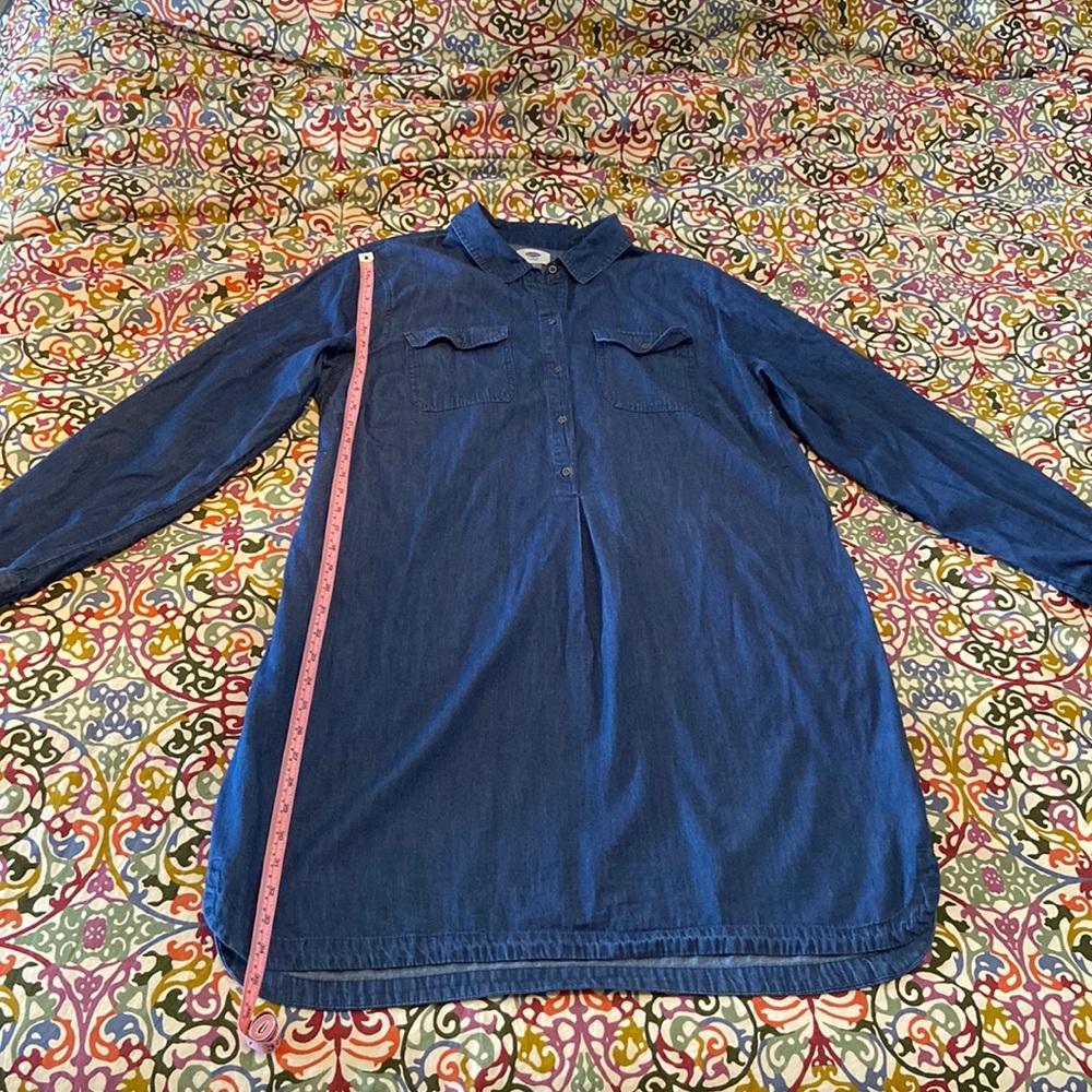 Old Navy Tall Chambray Dress